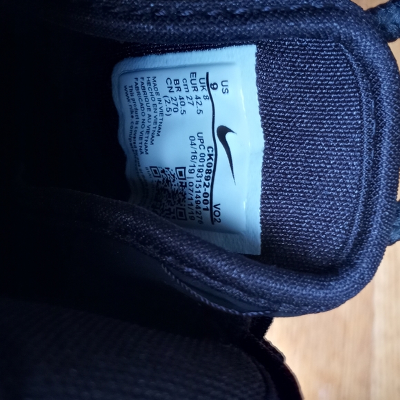 SOLD****Nike Air Up Tempo Neon Lime Green and Black Men's Size 9 - Picture 8 of 12